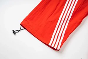 Mixed Emotion Rose Crest Track Pants Red