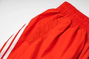 Mixed Emotion Rose Crest Track Pants Red