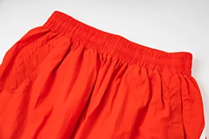 Mixed Emotion Rose Crest Track Pants Red