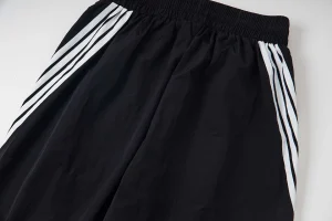 Mixed Emotion Rose Crest Track Pants Black