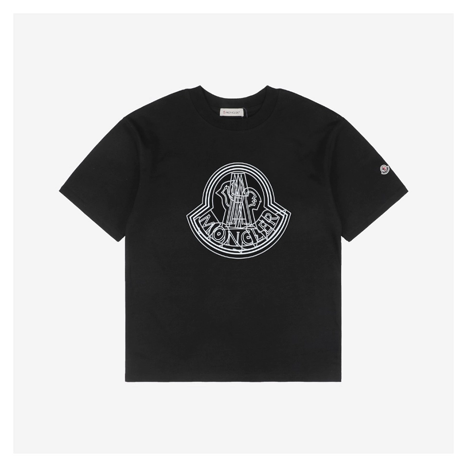 Mxxcler Overlapping Logo Print T-shirt