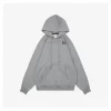Nike × Stussy Box Logo Fleece Hoodie (Grey/Black)