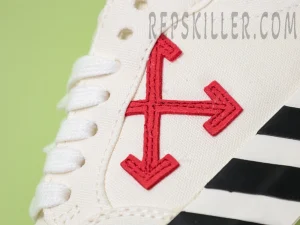 OFF-WHITE Vulc Low Canvas White Red10