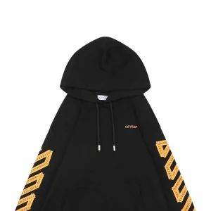 Off-White Measuring Tape Arrow Print Hoodie