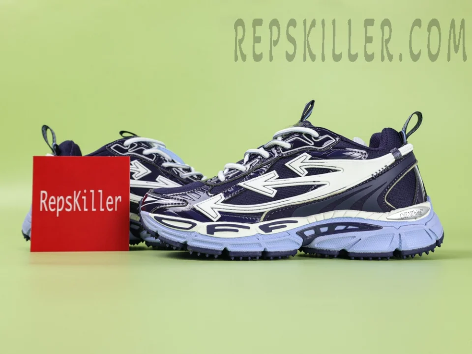 Off-White c/o Virgil Abloh Be Right Back “Navy/Blue”
