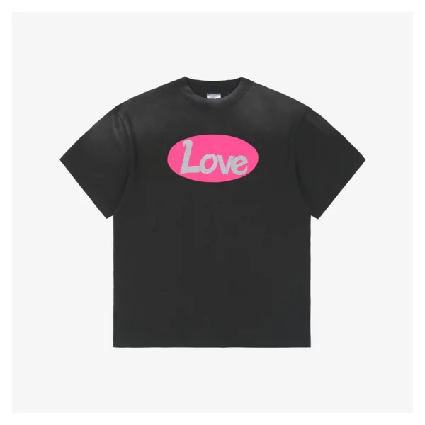 Saint Michael Love Skeleton Graphic T-shirt