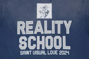 Saint Michael Reality School Blue Graphic T-shirt9.jpeg