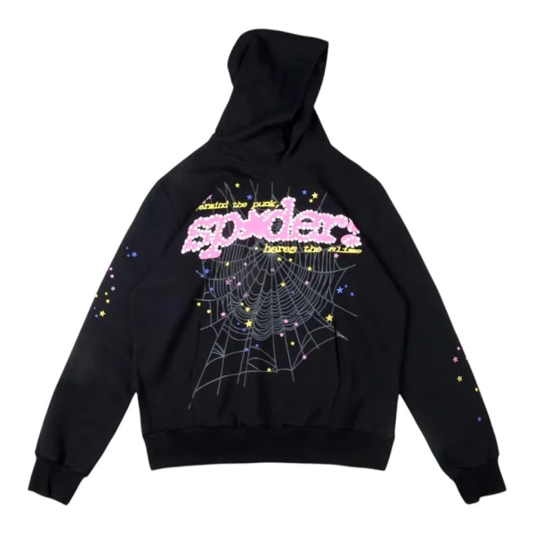 Sp5der 555555 Pink V2 Hoodie
