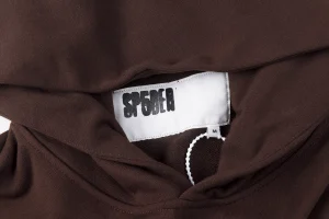 Sp5der 555555 Rhinestone Web Print Hoodie7
