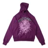Sp5der 555555 Swarovski Web Hoodie