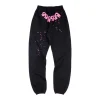 Sp5der Black Star Cluster Print Sweatpants