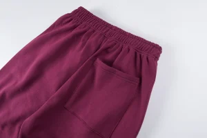 Sp5der Burgundy Sneaker Sole Print Sweatpants3