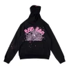 Sp5der Classic Web 555555 Black/Pink Hoodie