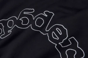Sp5der Embroidered Logo Hoodie2