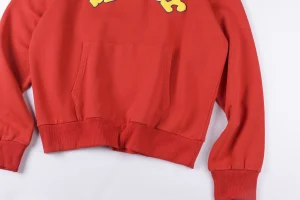 Sp5der Red Bubble Logo Hoodie3