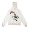 Sp5der Scorpion Graphic Cotton Hoodie