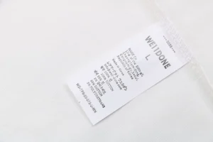 Wash tag