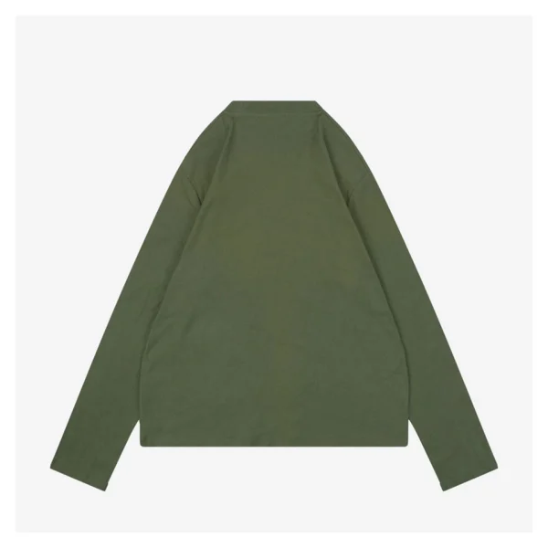 Acne Studios 1996 Distressed Logo Shirt Green