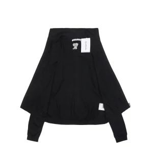 Acne Studios Back Bow Wool Zip-Up Jacket