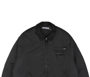 Acne Studios Leather Collar Padded Jacket