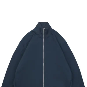 Acne Studios Navy Embroidered Logo Track Jacket