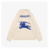 BBry Horse Logo Wool Knit Sweater Beige