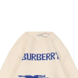 BBry Horse Logo Wool Knit Sweater