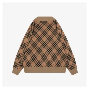 BBry Wool Check Jacket Beige