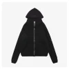 Balenciaga Layered Effect Paris Logo Hoodie