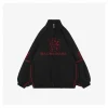 Balenciaga Manchester United Crest Embroidered Stand Collar Jacket