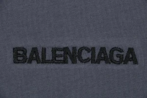 Balenciaga Painted Effect Paris Logo Embroidered T-Shirt4.jpeg