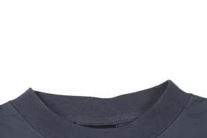 Balenciaga Painted Effect Paris Logo Embroidered T-Shirt5.jpeg