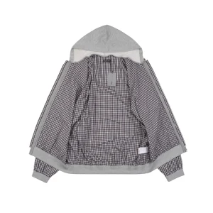 Balenciaga Paneled Check Hooded Jacket8.jpeg