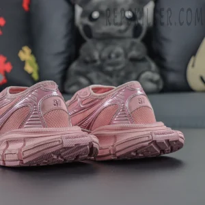 Balenciaga Runner Sneaker in Rose Pink Heels