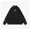 Balenciaga Ski Embroidered Crewneck Sweater (Black/White)