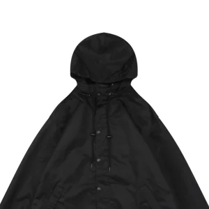 Balenciaga Yellow Tape Logo Hooded Windbreaker Jacket