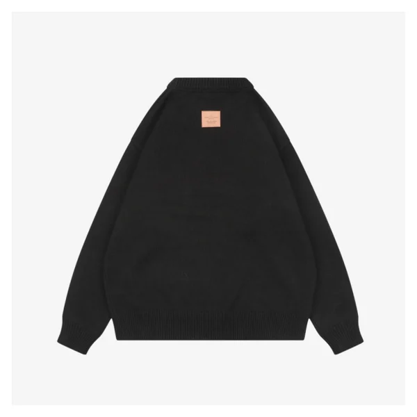 Charil Lucian Dinosaur Jacquard Knit Sweater