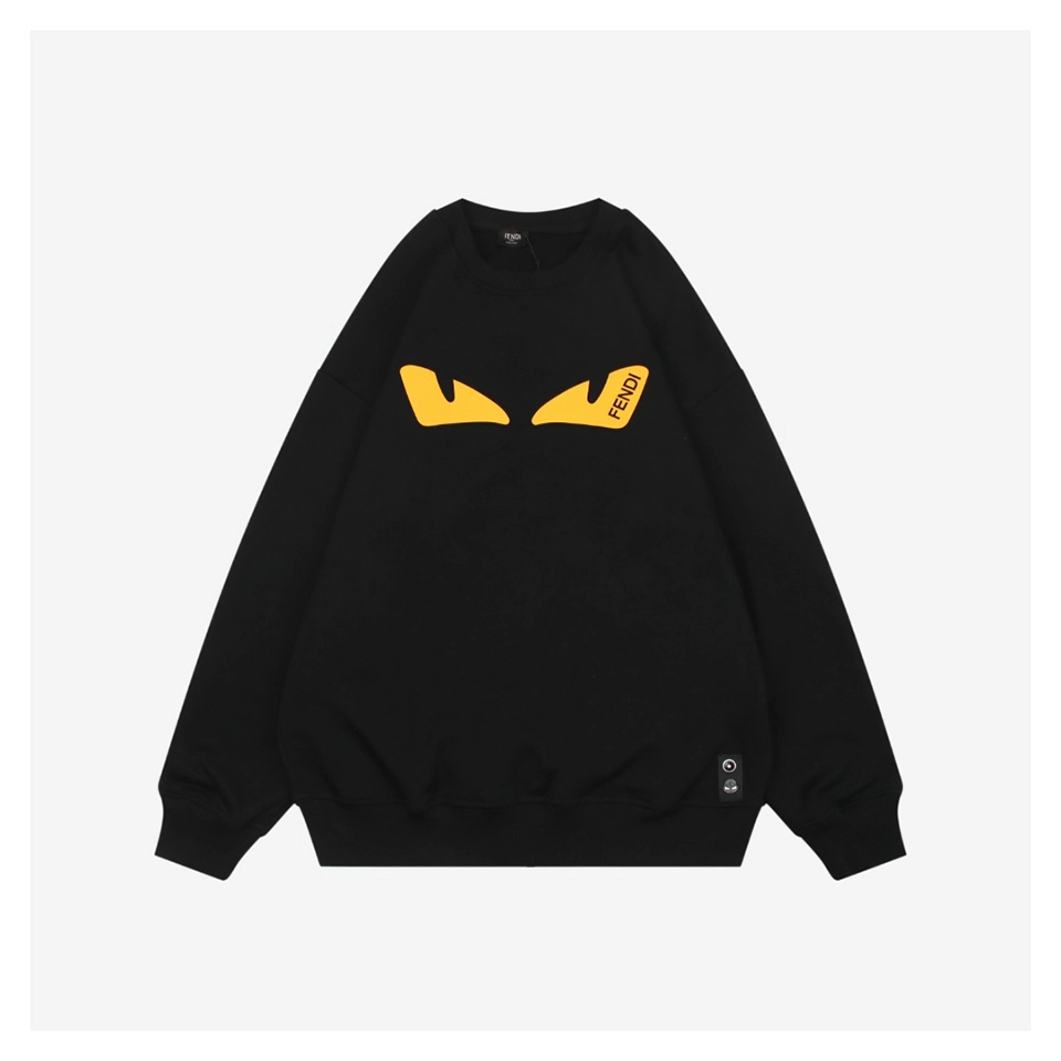 F Monster Eyes Crewneck Sweatshirt