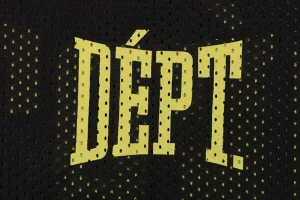 Gallery Dept Mesh Colorblock French Logo Shirt Front side Logo