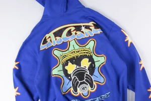 Glo Gang Blue Crown Spray Hoodie11