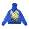 Glo Gang Blue Runnaz Records Graphic Hoodie