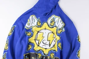 Glo Gang Blue Runnaz Records Graphic Hoodie5