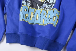 Glo Gang Blue Runnaz Records Graphic Hoodie6