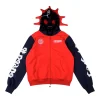 Glo Gang Colorblock Masked Full-Zip Hoodie