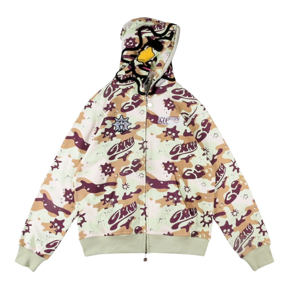 Glo Gang Glory Camouflage Hoodie
