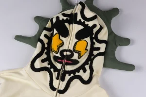 Glo Gang Statue of Liberty Mask Hoodie10