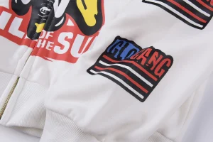 Glo Gang White Child of the Sun Full Zip Hoodie7