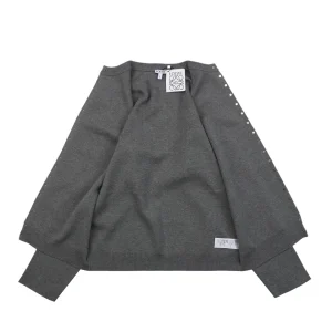 L Studded Cardigan Jacket Inside