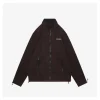 MM Brown Fleece Stand Collar Jacket