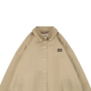 MM Khaki Button-Up Jacket